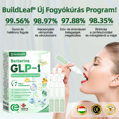 🇭🇺 Klinikai kutatásokkal igazolt | A BuildLeaf® Berberine GLP-1 Pro Súlycsökkentő Szájon át szedhető oldat segíthet a makacs súlytöbblet, anyagcsere- és energiaproblémák kezelésében, támogatva a jobb közérzetet és vitalitást