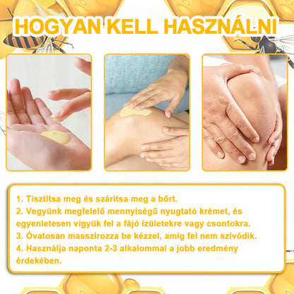 ArthroFree™ Méhméreg Fájdalomcsillapító Csontgyógyító Krém 🐝🌿 (Kifejezetten idősek számára & az AIPM ajánlja)🔥🔥