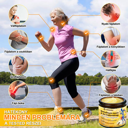 💧🐝ADNOON® Botulinum Toxin & Méhméreg Fájdalomcsillapító Csontgyógyító Krém👨‍⚕️A Magyar Ortopéd Társaság (MOT) Által Jóváhagyva
