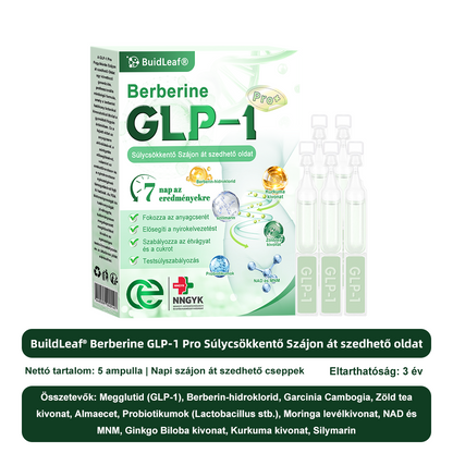 🇭🇺 Klinikai kutatásokkal igazolt | A BuildLeaf® Berberine GLP-1 Pro Súlycsökkentő Szájon át szedhető oldat segíthet a makacs súlytöbblet, anyagcsere- és energiaproblémák kezelésében, támogatva a jobb közérzetet és vitalitást