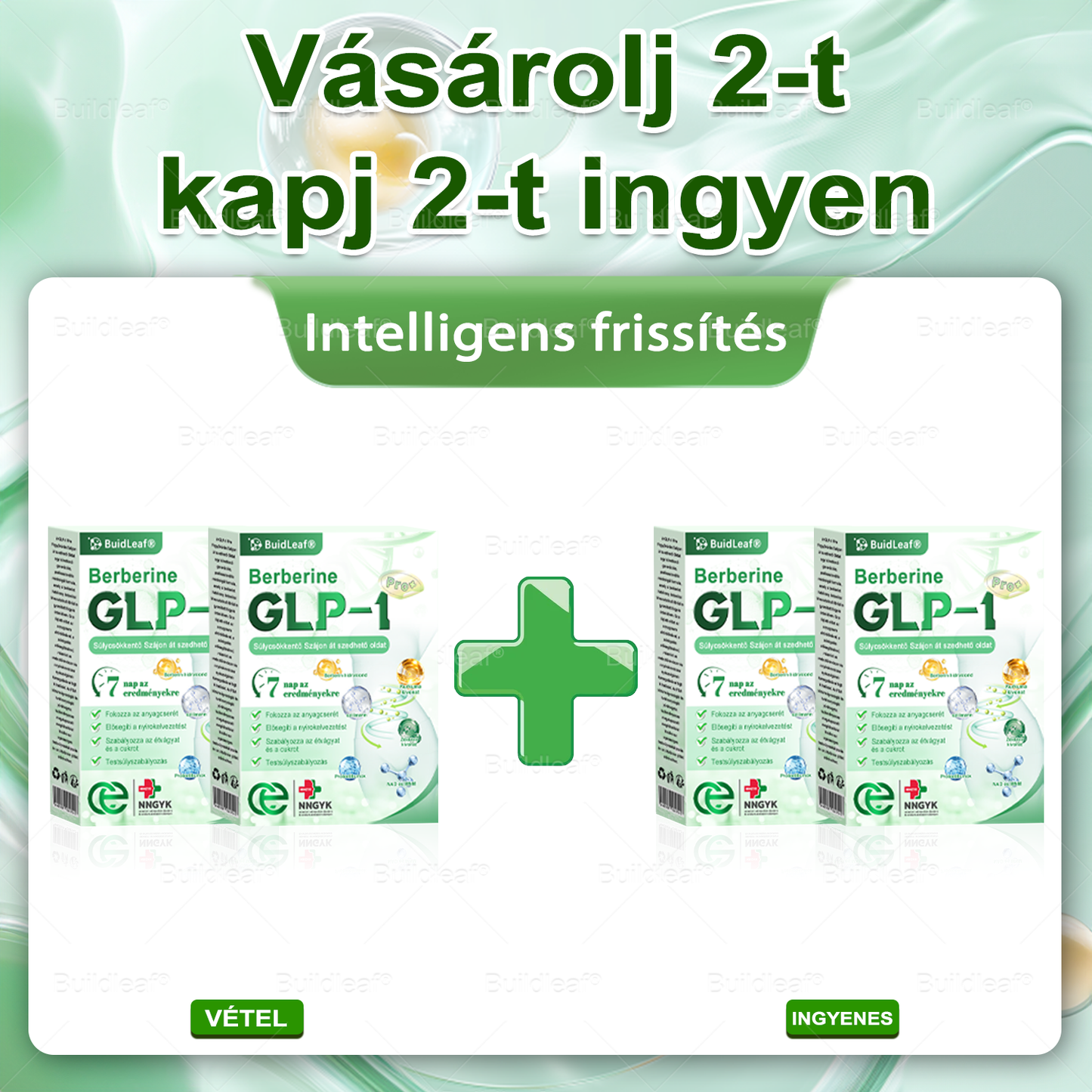 🇭🇺 Klinikai kutatásokkal igazolt | A BuildLeaf® Berberine GLP-1 Pro Súlycsökkentő Szájon át szedhető oldat segíthet a makacs súlytöbblet, anyagcsere- és energiaproblémák kezelésében, támogatva a jobb közérzetet és vitalitást