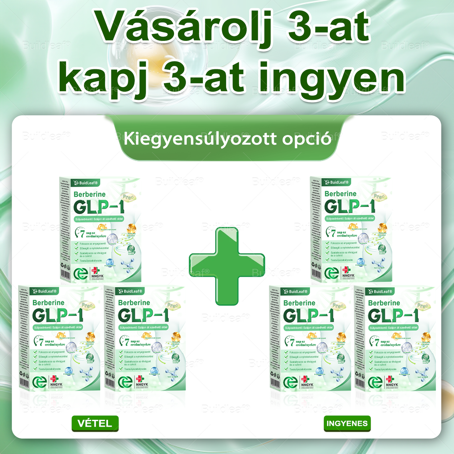 🇭🇺 Klinikai kutatásokkal igazolt | A BuildLeaf® Berberine GLP-1 Pro Súlycsökkentő Szájon át szedhető oldat segíthet a makacs súlytöbblet, anyagcsere- és energiaproblémák kezelésében, támogatva a jobb közérzetet és vitalitást
