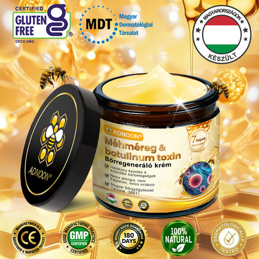 ADNOON® Méhméreg Bőrhelyreállító Krém (👨‍⚕‍CE jóváhagyott)👍✅