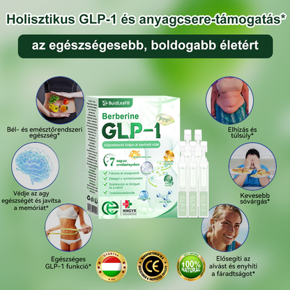 🇭🇺 Klinikai kutatásokkal igazolt | A BuildLeaf® Berberine GLP-1 Pro Súlycsökkentő Szájon át szedhető oldat segíthet a makacs súlytöbblet, anyagcsere- és energiaproblémák kezelésében, támogatva a jobb közérzetet és vitalitást