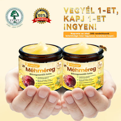 🐝 PUROSA® Méhméreg Fiatalító Krém｜ Átfogóan megoldja a makacs bőrproblémákat, mint például az öregedés, ekcéma, purpura, pikkelysömör stb.