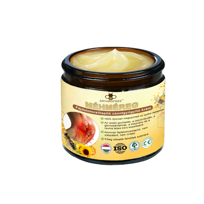 ArthroFree™ Méhméreg Fájdalomcsillapító Csontgyógyító Krém 🐝🌿 (Kifejezetten idősek számára & az AIPM ajánlja)🔥🔥